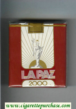 La Paz 2000 cigarettes soft box