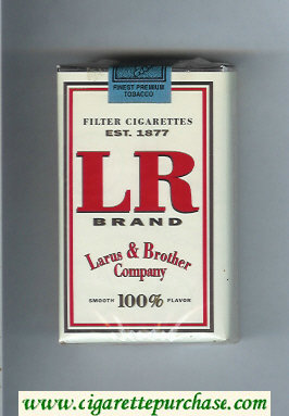 LR Brand cigarettes soft box