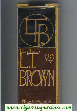 L.T.Brown 120s cigarettes soft box