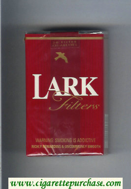 Lark Filters red Cigarettes soft box