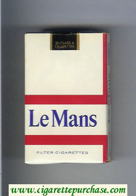 Le Mans Cigarettes soft box