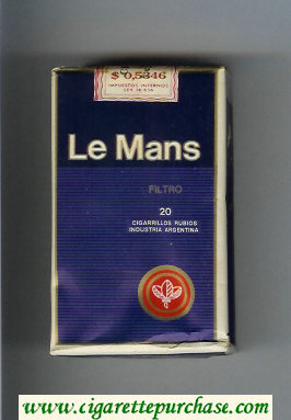 Le Mans Filtro 100s blue Cigarettes soft box