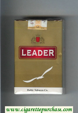 Leader Cigarettes soft box