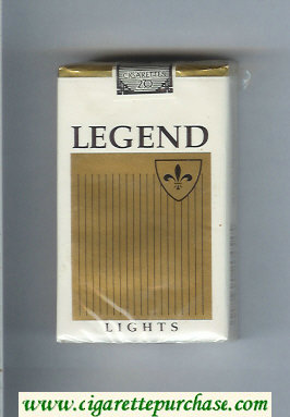 Legend Lights cigarettes soft box