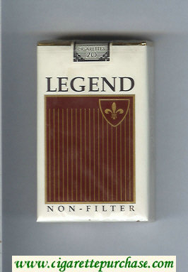 Legend Non-Filter cigarettes soft box