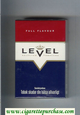 Level Full Flavour cigarettes hard box