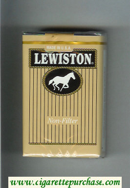 Lewiston Non-Filter cigarettes soft box