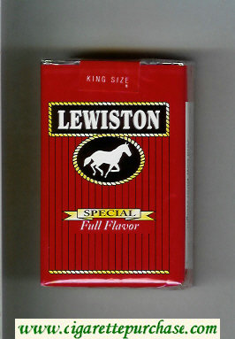 Lewiston Special Full Flavor cigarettes soft box