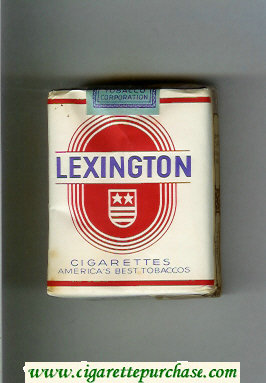 Lexington cigarettes soft box