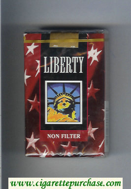 Liberty Non-Filter cigarettes soft box