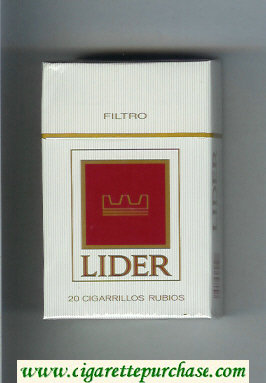 Lider Filtro cigarettes hard box