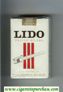 Lido Triplo Filtro cigarettes soft box