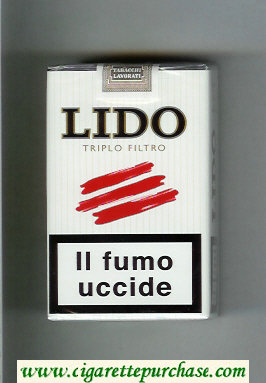 Lido Triplo Filtro cigarettes soft box