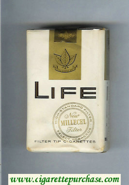 Life Vita Magna Est New Millecel Filter cigarettes soft box