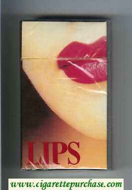 Lips Super Light 100s cigarettes hard box