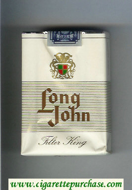 Long John cigarettes soft box