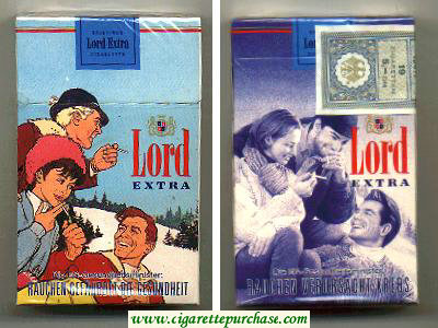 Lord Extra 20 cigarettes hard box