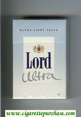 Lord Ultra Ultra Light Taste cigarettes hard box