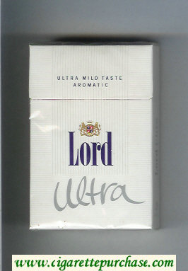 Lord Ultra Ultra Mild Taste Aromatic cigarettes hard box