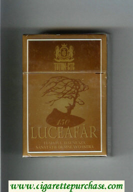 Luceafar 150 Cigarettes hard box