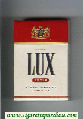 Lux Filter Auslese Cigaretten Aromafrisch Cigarettes hard box