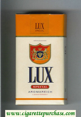 Lux Special Aromareich 100s Cigarettes soft box