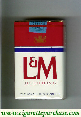 Discount L&M All Out Flavor cigarettes soft box