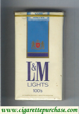 Discount L&M Lights 100s cigarettes soft box