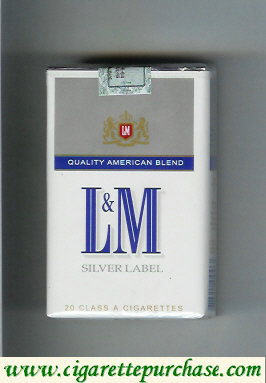 Discount L&M Quality American Blend Silver Label cigarettes soft box