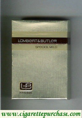 Discount L&B Lambert and Butler Special Mild cigarettes hard box