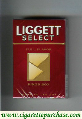 Discount Liggett Select Full Flavor Kings Box cigarettes hard box