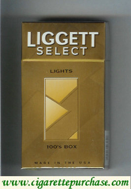 Discount Liggett Select Lights 100s Box cigarettes hard box
