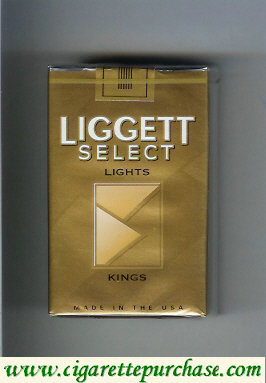 Discount Liggett Select Lights Kings cigarettes soft box