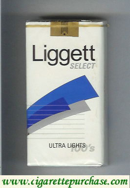 Discount Liggett Select Ultra Lights 100s soft box cigarettes