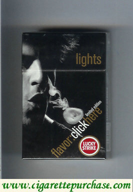 Discount Lucky Strike FlavorChickHere Limited Edition Lights hard box cigarettes