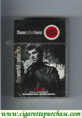 Discount Lucky Strike FlavorChickHereTheWorldIs cigarettes hard box