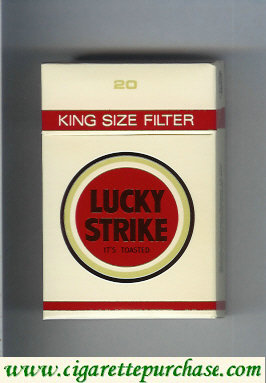 Discount Lucky Strike King Size Filter 20 cigarettes hard box