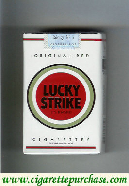 Discount Lucky Strike Original Red cigarettes soft box