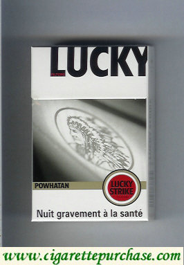 Discount Lucky Strike Powhatan Filters cigarettes hard box