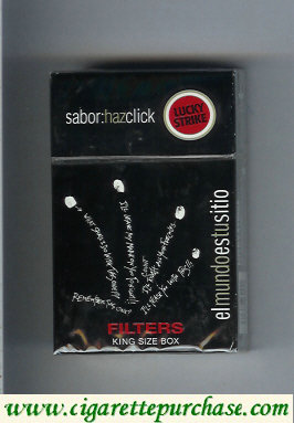 Discount Lucky Strike Sabor Haz Chick Filters Hard box cigarettes
