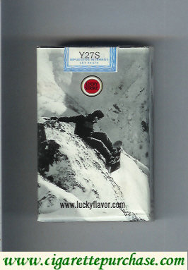 Discount Lucky Strike Snowpacks cigarettes soft box