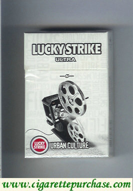 Discount Lucky Strike Ultra 6 Urban Culture cigarettes hard box