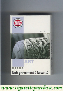 Discount Lucky Strike Ultra Art cigarettes hard box