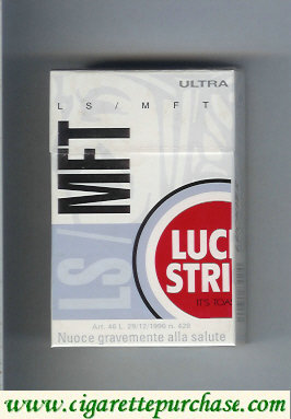 Discount Lucky Strike Ultra LS MFT cigarettes hard box