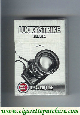 Discount Lucky Strike Urban Culture Ultra 6 hard box cigarettes