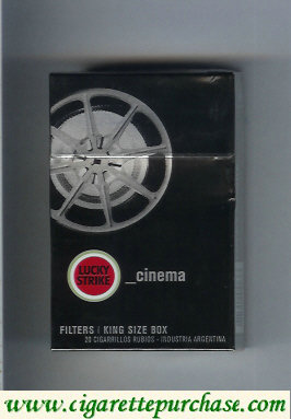 Discount Lucky Strike Urbconnexion Cinema cigarettes hard box