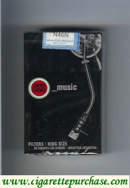 Discount Lucky Strike Urbconnexion Music cigarettes soft box