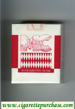 MC Filtre wite and red cigarettes soft box