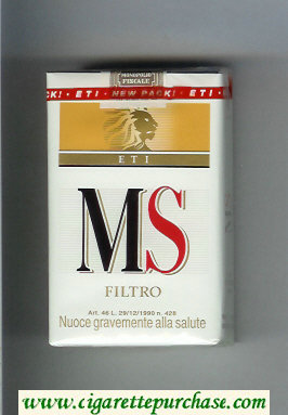 MS ETI Filtro cigarettes soft box