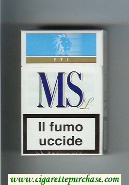 MS ETI L cigarettes hard box